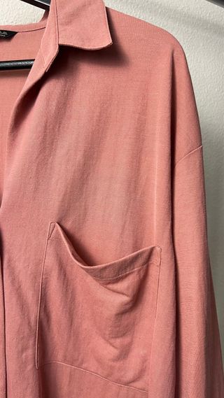 Camisa oversize Massimo Dutti - M - Color terracot