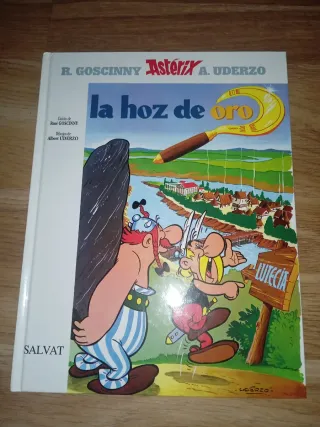 Comics Astérix la hoz de oro
