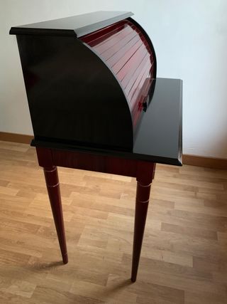 Escritorio vintage caoba diseño acordeón