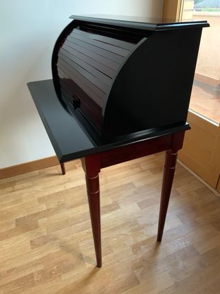Escritorio vintage caoba diseño acordeón