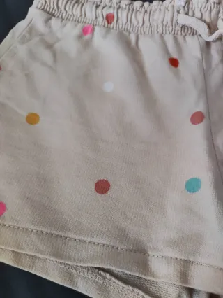 Calções H&M 4/5 anos bolinhas