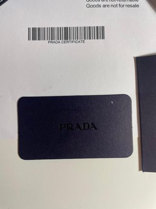 Gafas de sol Prada Negras Originales