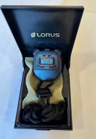 Cronometro Lorus R23001-9 Vintage con Scatola