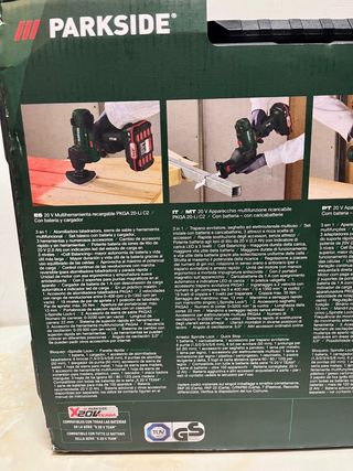 Parkside 20V Multiherramienta Recargable