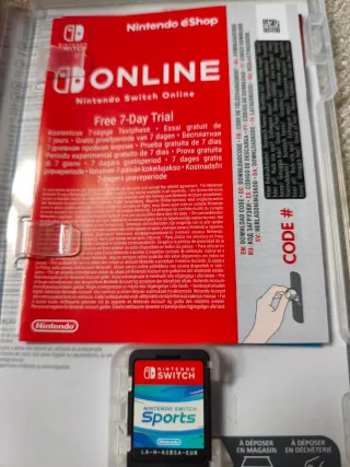 Nintendo Switch Sports + Accessori