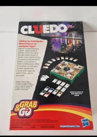 Cluedo Juego de Mesa Grab & Go