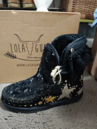 Botas Lola Guarch de piel