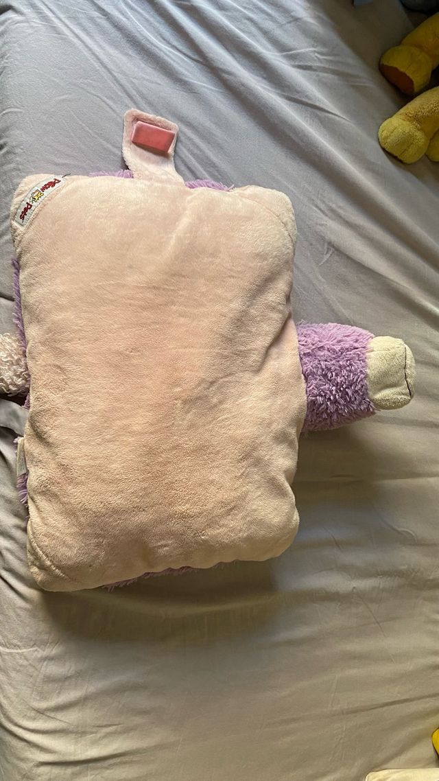 Peluche Cojín Unicornio Morado