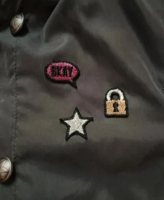 Chaqueta Bomber IKKS Gris Talla S