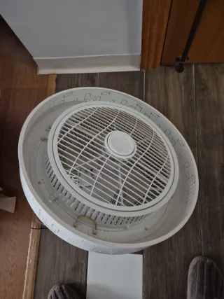 Ventilador de techo con mando roto