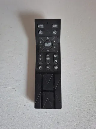 Ventilador de techo con mando roto