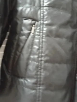 Parka negra mujer Duvami