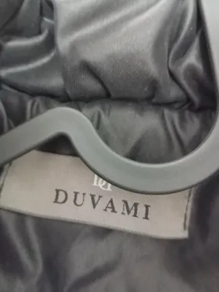 Parka negra mujer Duvami