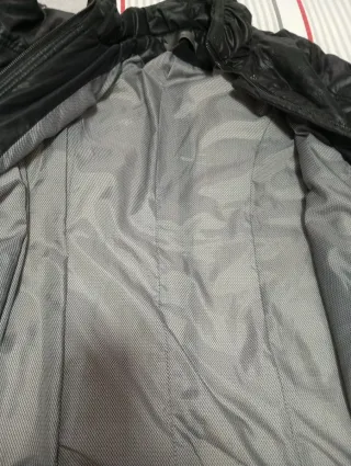 Parka negra mujer Duvami