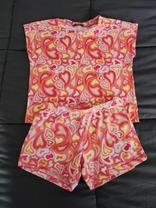 Conjunto Tezenis 4/5 anos Corações