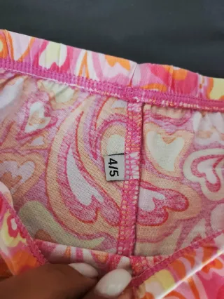 Conjunto Tezenis 4/5 anos Corações