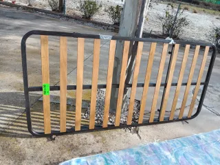 Somier plegable 190x90 mas colchon