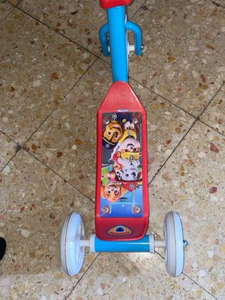 Patín 3 Ruedas Paw Patrol