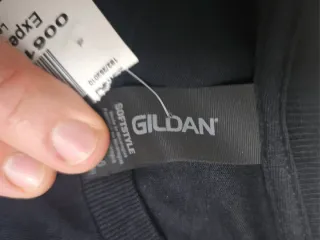 Camiseta Stitch Azul y Negra Talla L