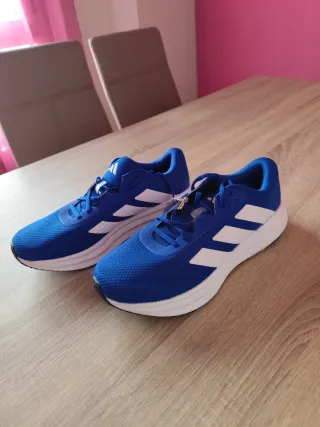 Zapatillas Adidas Running Azul y Blanco