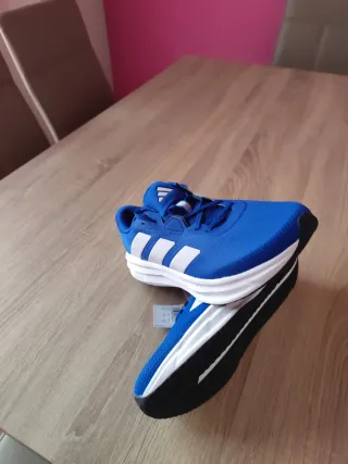 Zapatillas Adidas Running Azul y Blanco