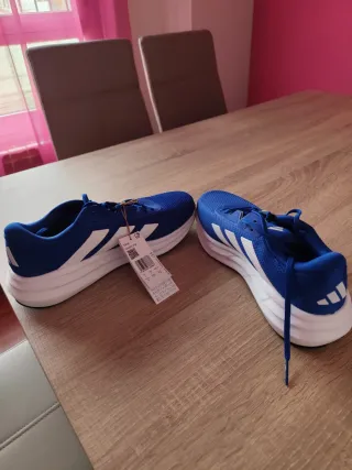 Zapatillas Adidas Running Azul y Blanco