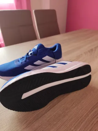 Zapatillas Adidas Running Azul y Blanco