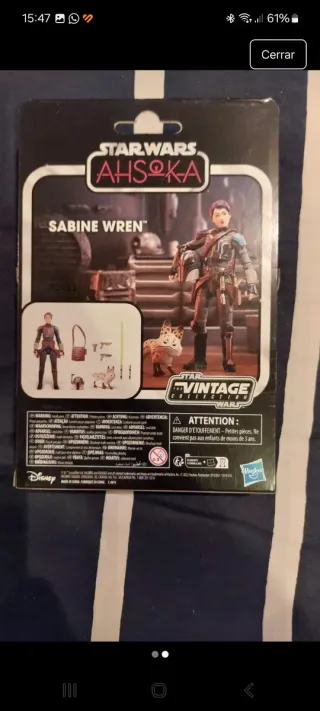 Star Wars The Vintage Collection Ahsoka Sabine Wre