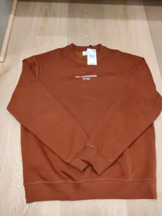 Felpa Mango Bordeau M Nuova con Cartellino