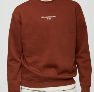 Felpa Mango Bordeau M Nuova con Cartellino