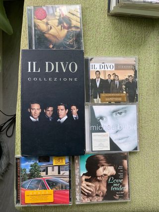 Lote de CDs: Il Divo, Michael Bublé, Carpenters