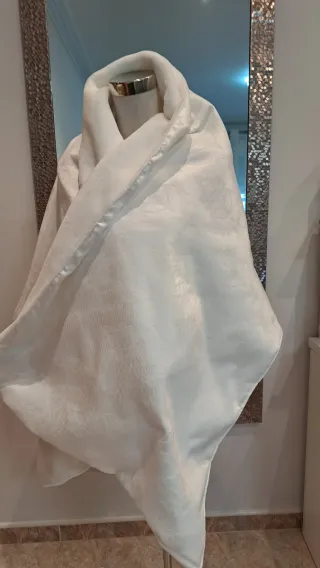 Pañuelón Fallera Adulta Blanco