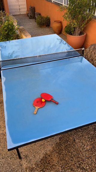 Mesa Ping Pong Exterior Azul