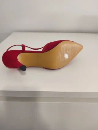 Zapatos tacón Sfera rojos. Sfera Collection Shoes