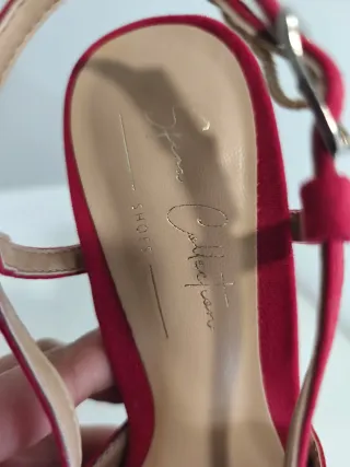 Zapatos tacón Sfera rojos. Sfera Collection Shoes