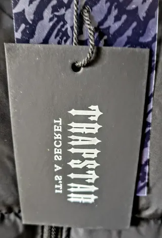 Abrigo Trapstar Negro Talla M