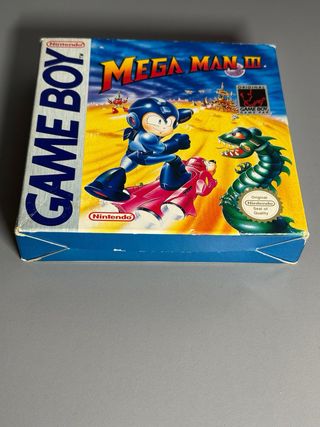 Mega Man III Game Boy Nintendo PAL ESP