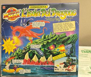 100% completo- Mighty Max L'Isola Del Dragone
