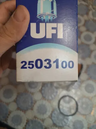 Filtro Olio UFI 2503100 Fiat Lancia Alfa Opel