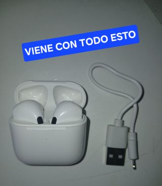 Auriculares inalámbricos blancos