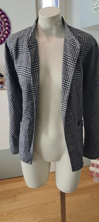 Giacca 100% Lana Principe di Galles