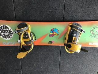 Tabla Snow Burton con Fijaciones