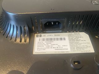 Monitores HP Negro (2 unidades)