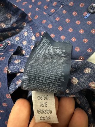 Camisa Tommy Hilfiger Manga Larga Talla M