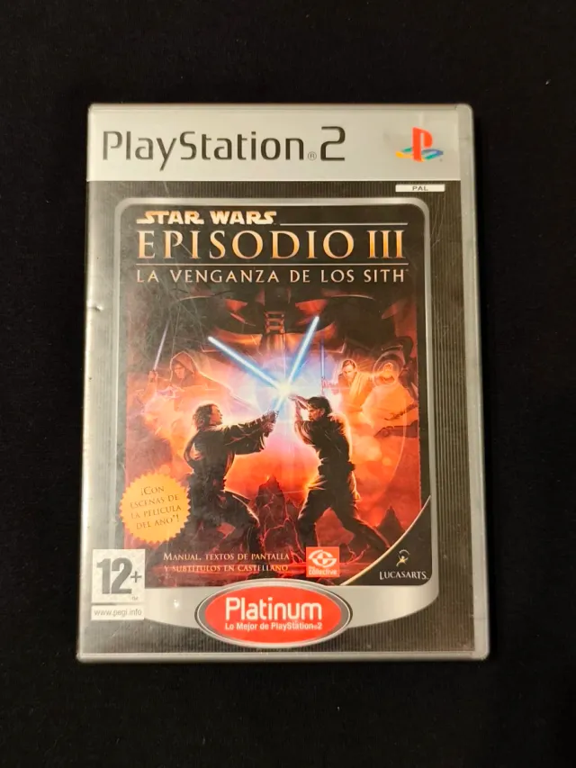 Star Wars Episódio 3 Vingança dos Sith. Ps2.