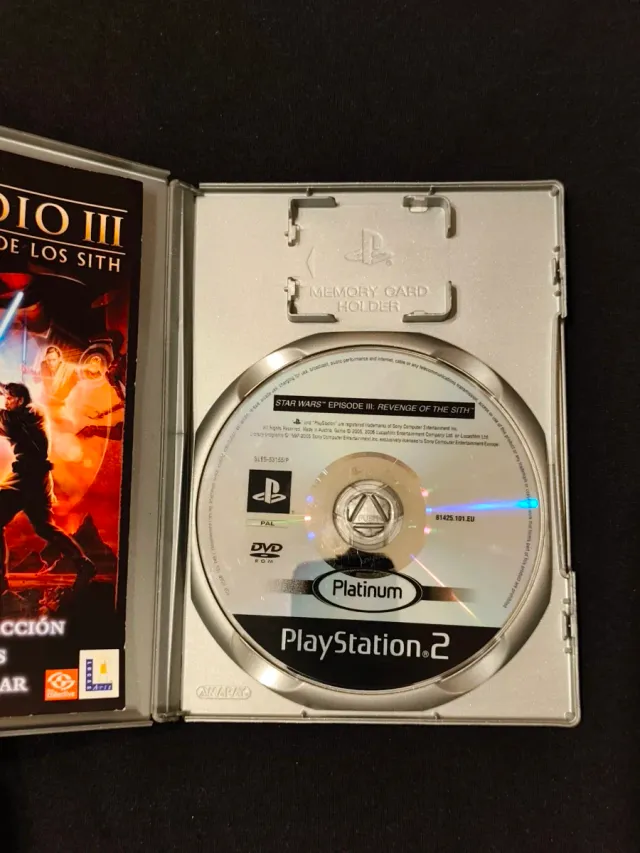 Star Wars Episódio 3 Vingança dos Sith. Ps2.