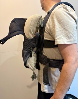 Mochila Porta Bebé BabyBjörn Gris