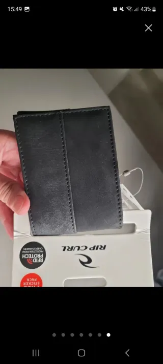 Cartera Rip Curl Negra Nueva