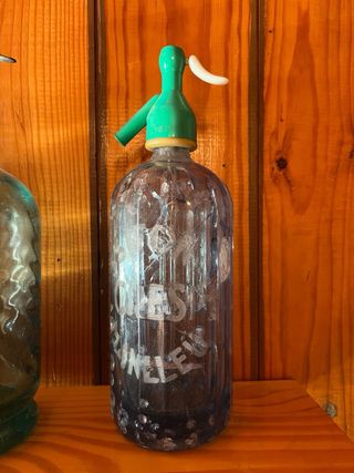 Pack Botellas Sifón Cristal Vintage