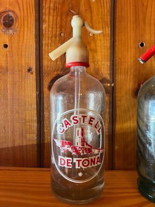 Pack Botellas Sifón Cristal Vintage